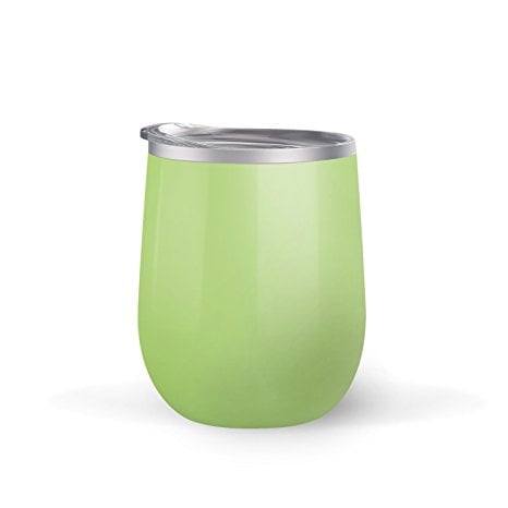 Maars Bev Steel Stemless Wine Glass Tumbler