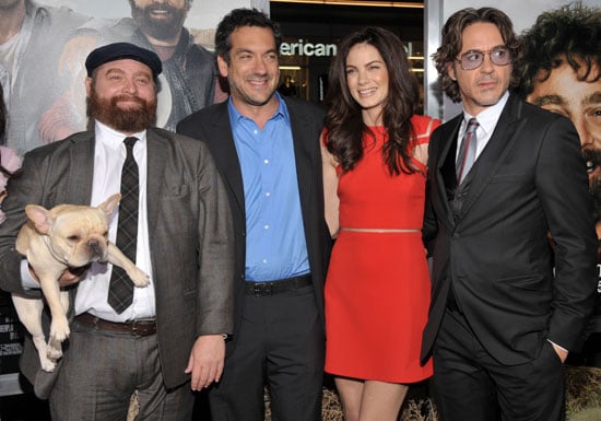 Pictures of Zach Galifianakis, Robert Downey Jr., and More at Due Date LA Premiere