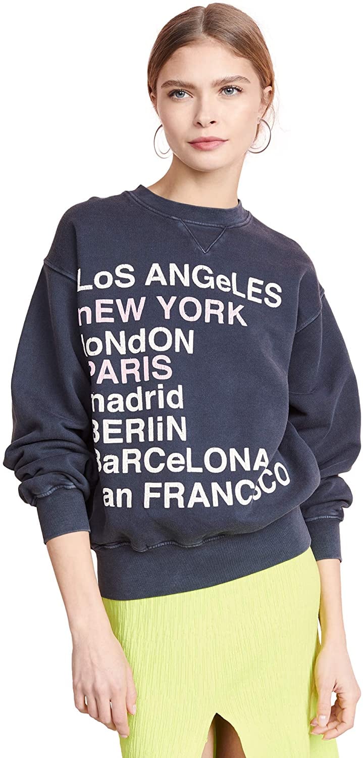 For the Globetrotter: Anine Bing City Love Sweatshirt