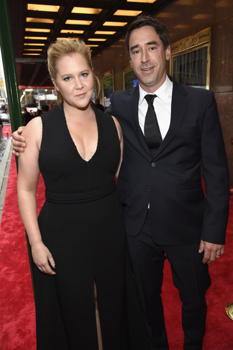 NEW YORK, NY - JUNE 10:  Amy Schumer and Chris Fischer attend the 72nd Annual Tony Awards at Radio City Music Hall on June 10, 2018 in New York City.  (Photo by Kevin Mazur/Getty Images for Tony Awards Productions )