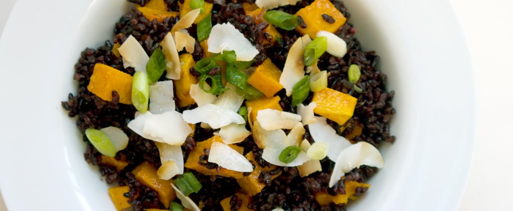 Black Rice and Butternut Squash Salad