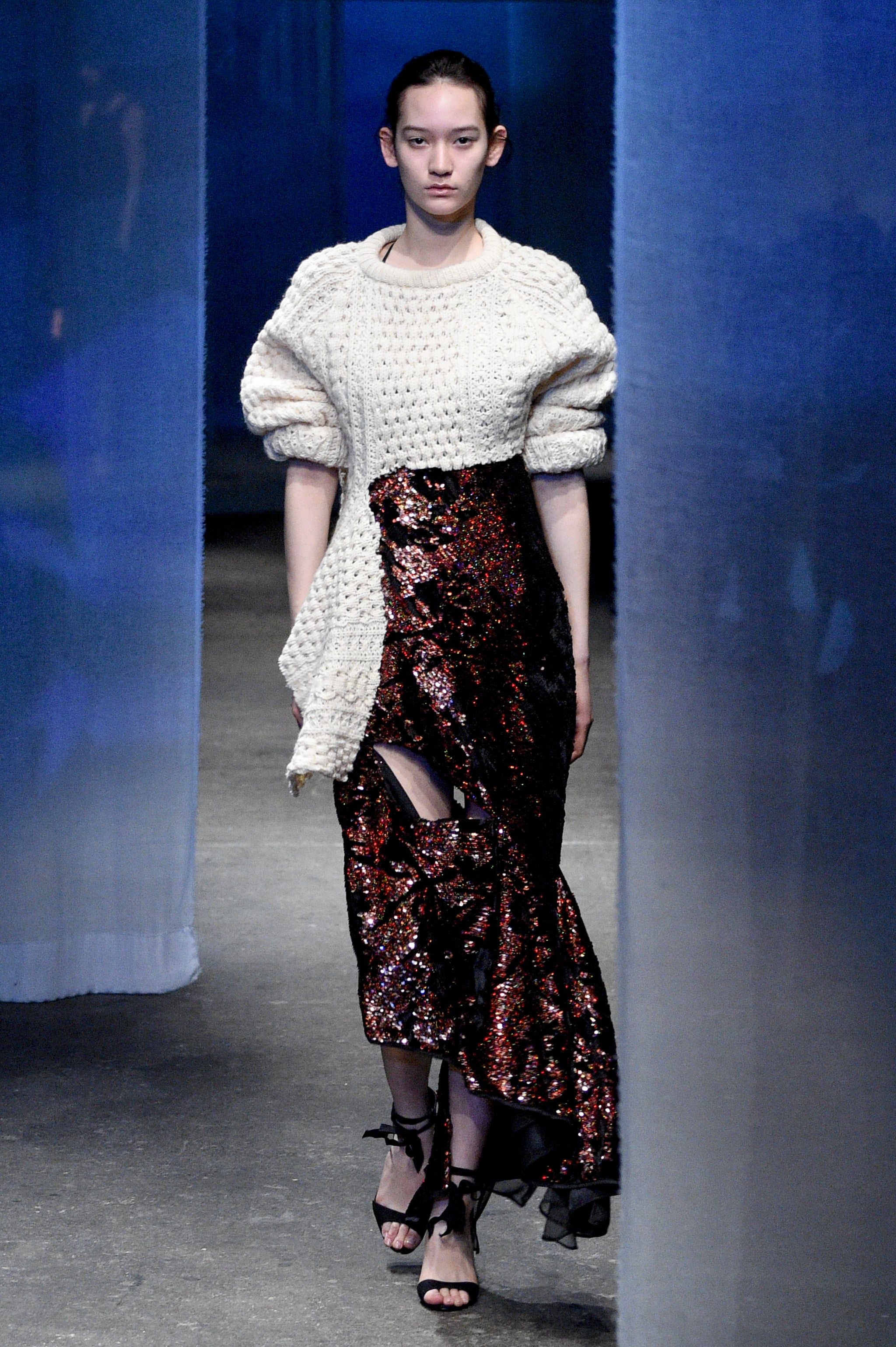 Cut Up a Cropped Sweater to Wear With 