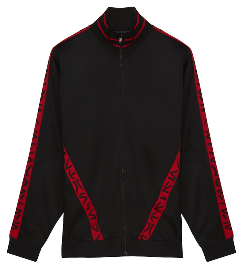 ASOS x Star Wars Oversized Poly Tricot Track Jacket With Printed Tape