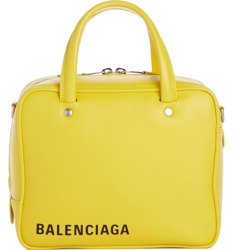 Balenciaga Extra Small Square Leather Satchel