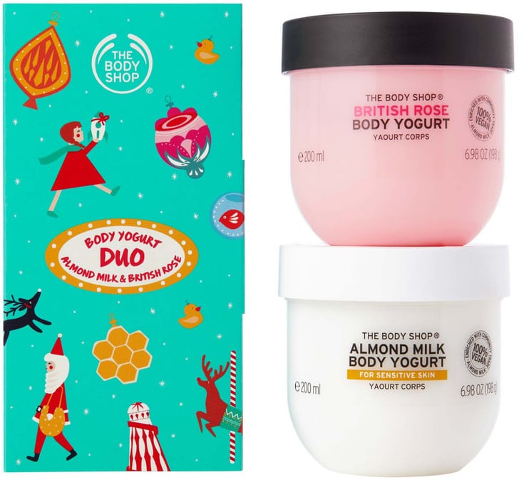 The Body Shop Almond Milk & British Rose Body Yogurt Duo Best Gift