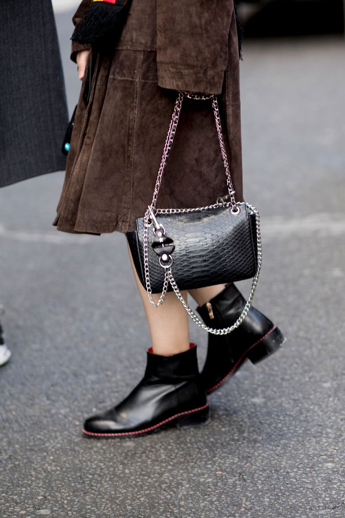 Street Style Shoes and Bags at Paris Fashion Week Fall 2017 | POPSUGAR ...