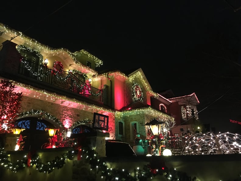 Nothing like a Winter wonderland of lights and garland.