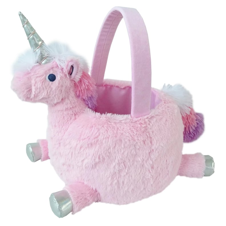 Plush Easter Unicorn Basket