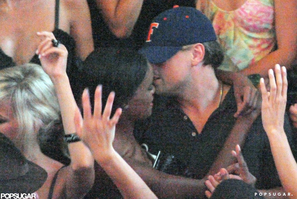 Leo caught the attention of a lucky lady in a Saint-Tropez nightclub in August 2009.