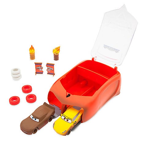 Disney Thunder Hollow Crazy 8 Crashers Launcher Set — Cars 3