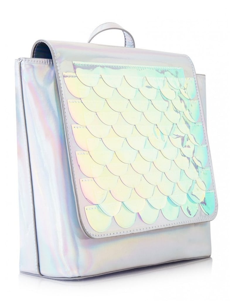 Mermaid Scale Holographic Backpack