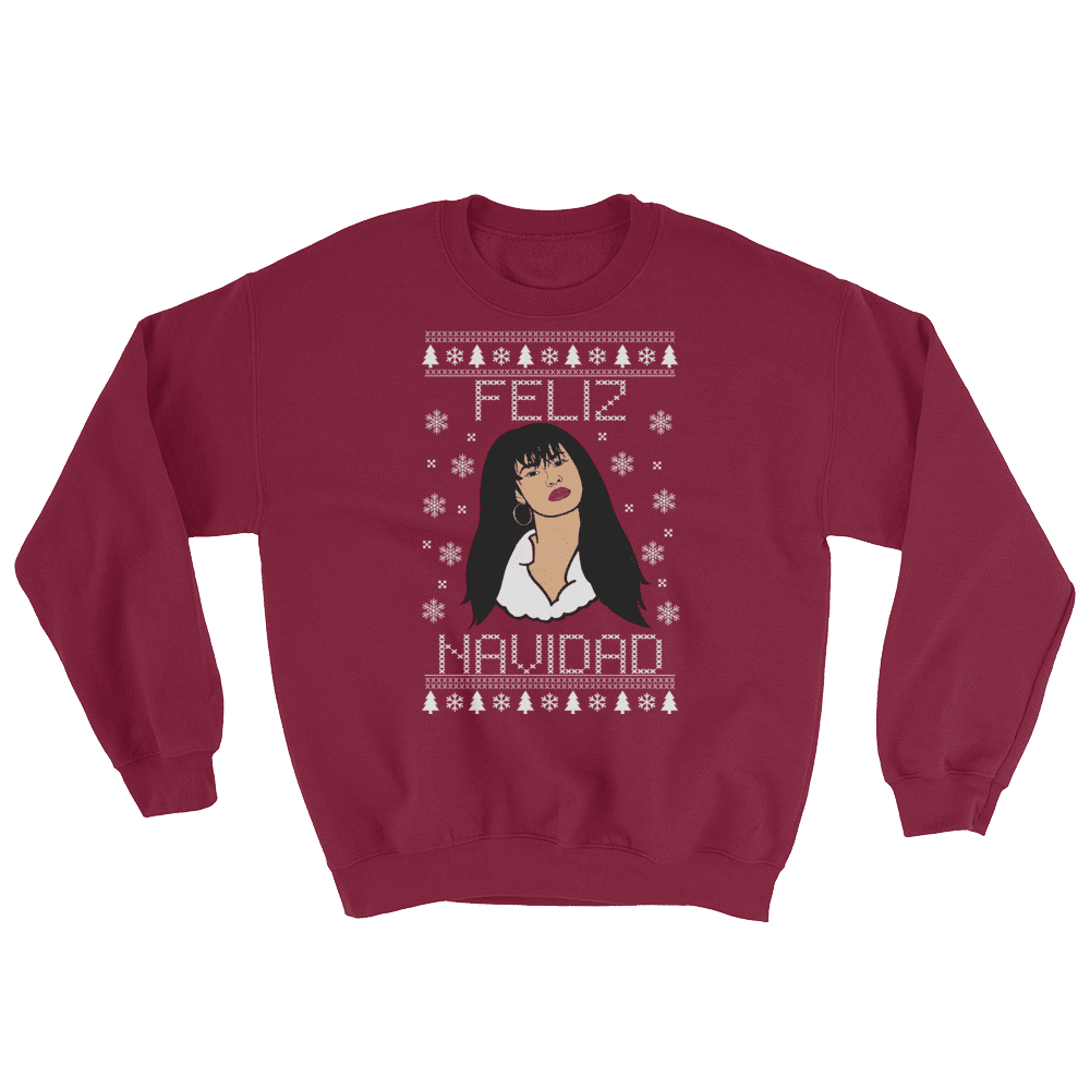 Selena feliz navidad deals sweater