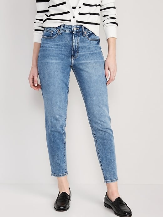 Old Navy High-Waisted OG Straight Extra Stretch Jeans for Women