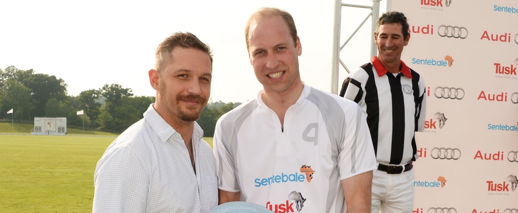 Tom Hardy With the Royal Family