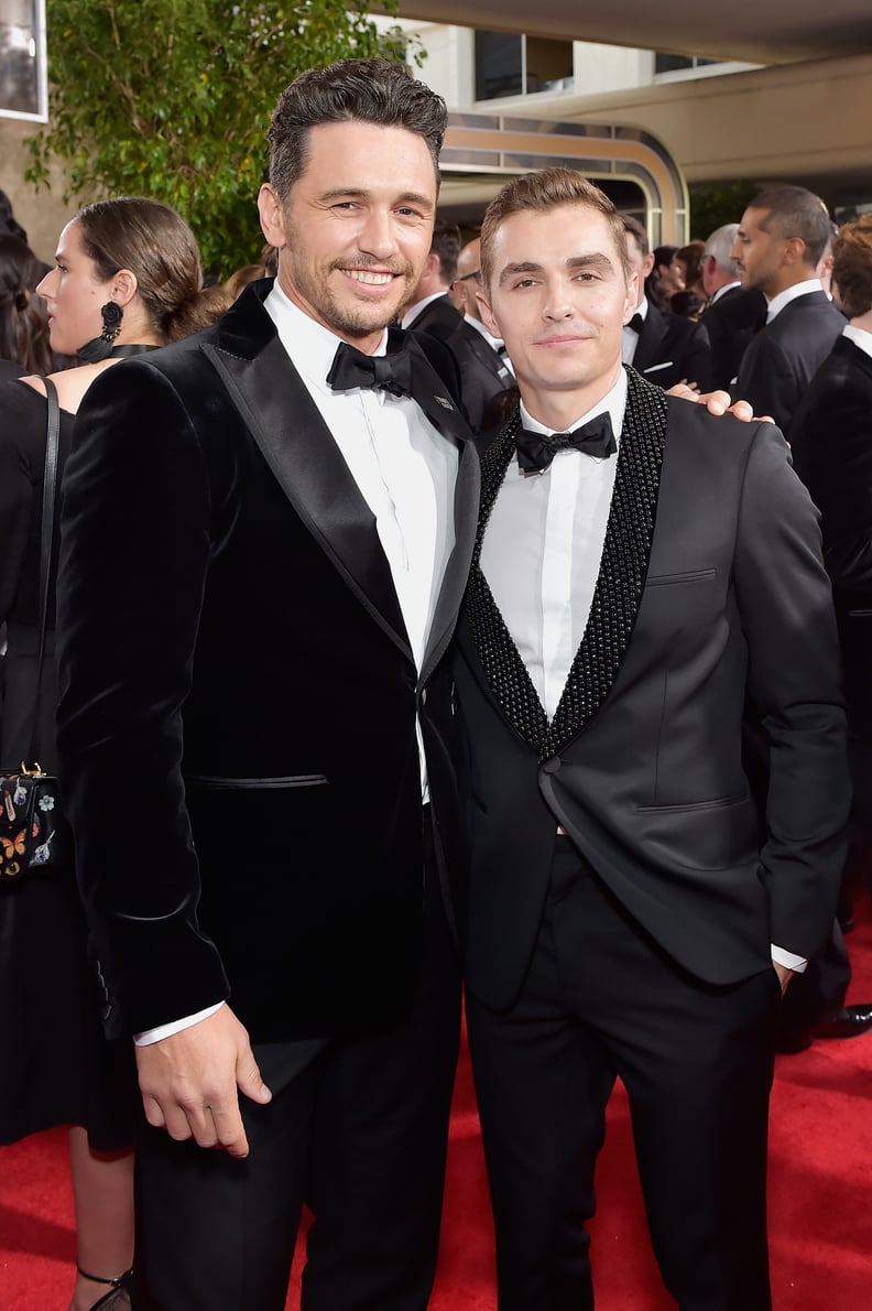 James Franco and Dave Franco at the 2018 Golden Globe Awards | POPSUGAR ...