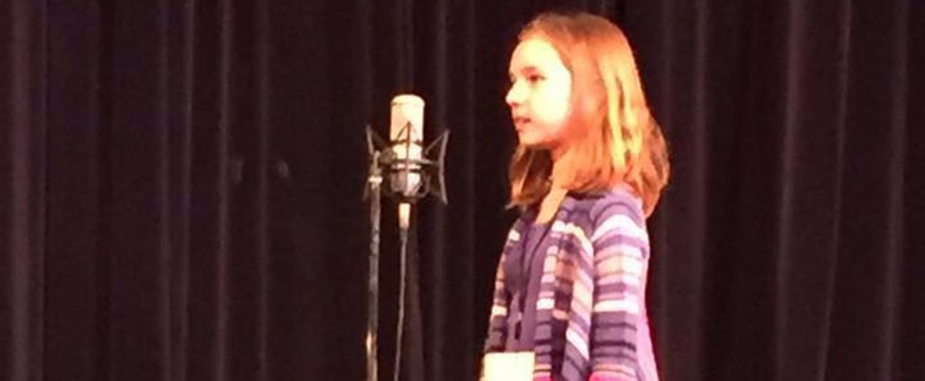 Dad Comments on Girl's Beauty After Winning a Spelling Bee