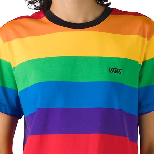 Vans Pride Stripe Boyfriend Tee