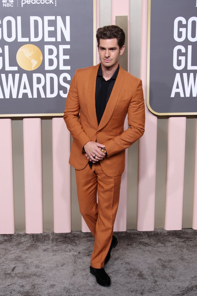 Andrew Garfield at the 2023 Golden Globe Awards