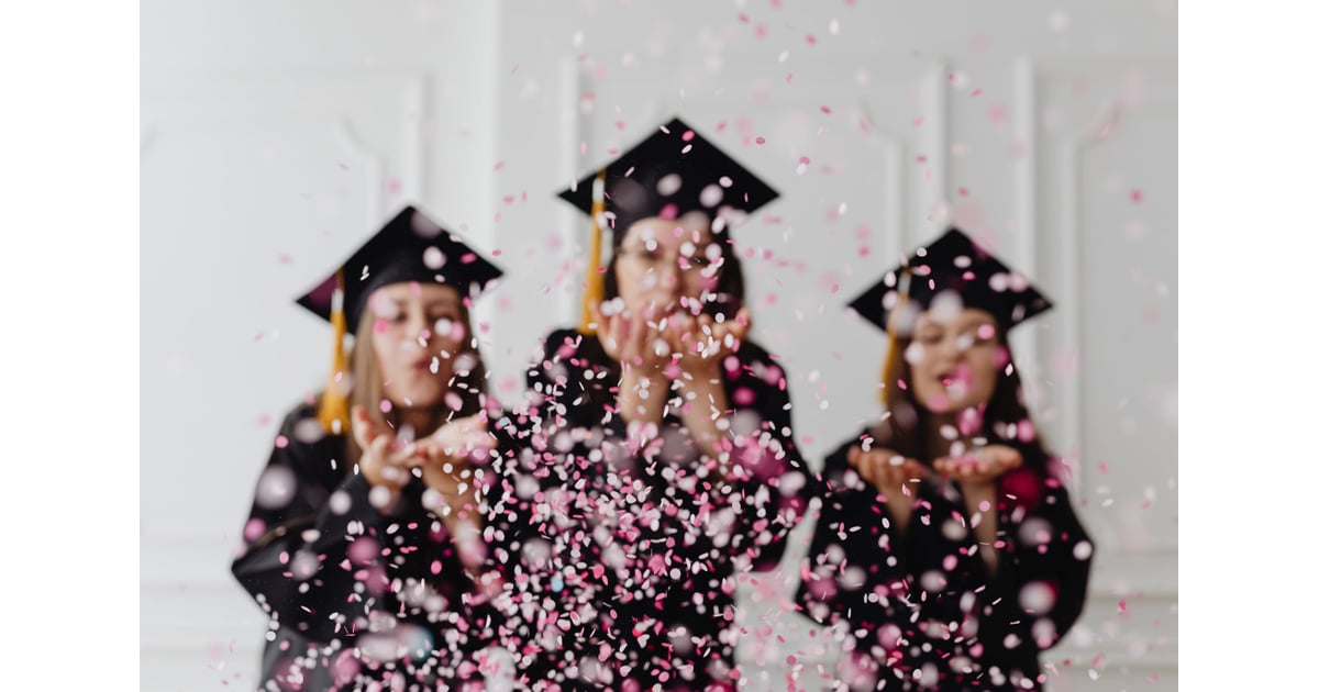 Pink Confetti Zoom Background Download Free Graduation Zoom