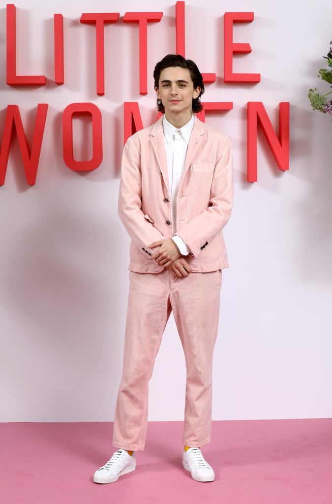 Timothée Chalamet Just Wore Another Pink Suit