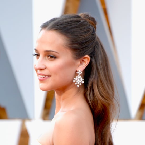 Alicia Vikander Hair and Makeup at the Oscars 2016