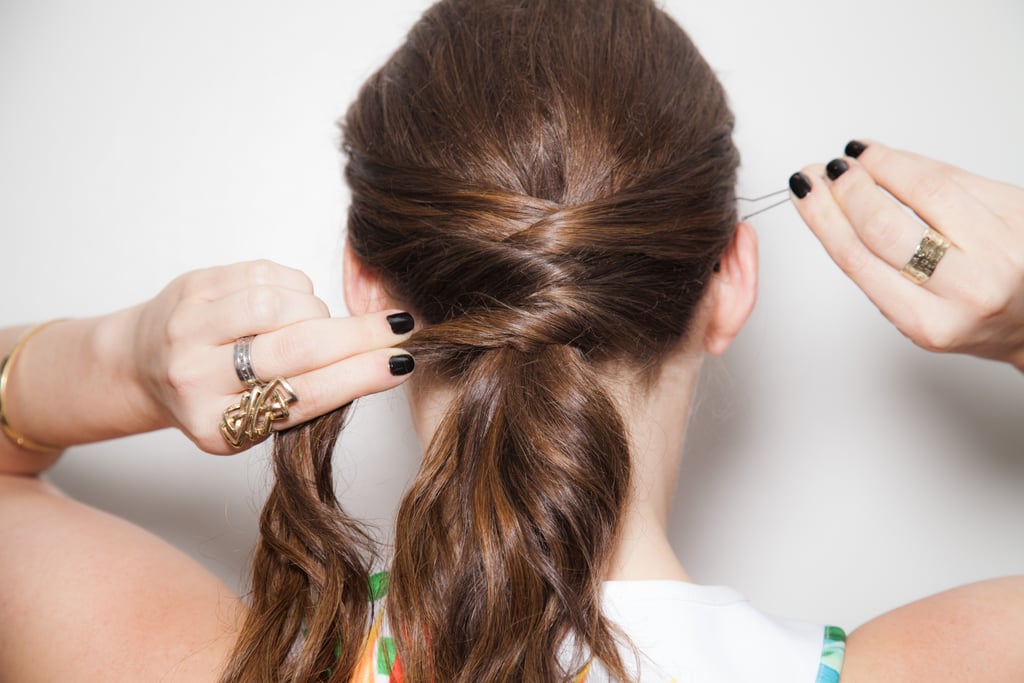 How to Do a Criss Cross Ponytail From Pinterest POPSUGAR Beauty Australia