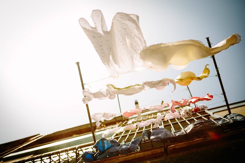 Wash and fold your partner’s laundry.