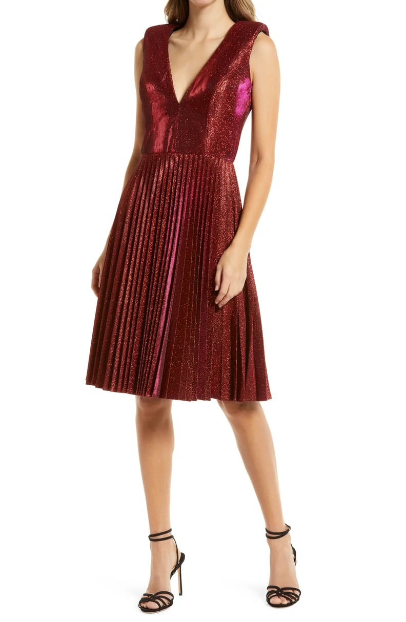 So Magical: HELSI Corina Metallic Sleeveless Dress