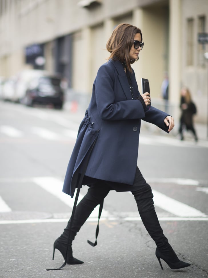 An Oversize Statement Blazer Fashion Week Street Style Trends Fall