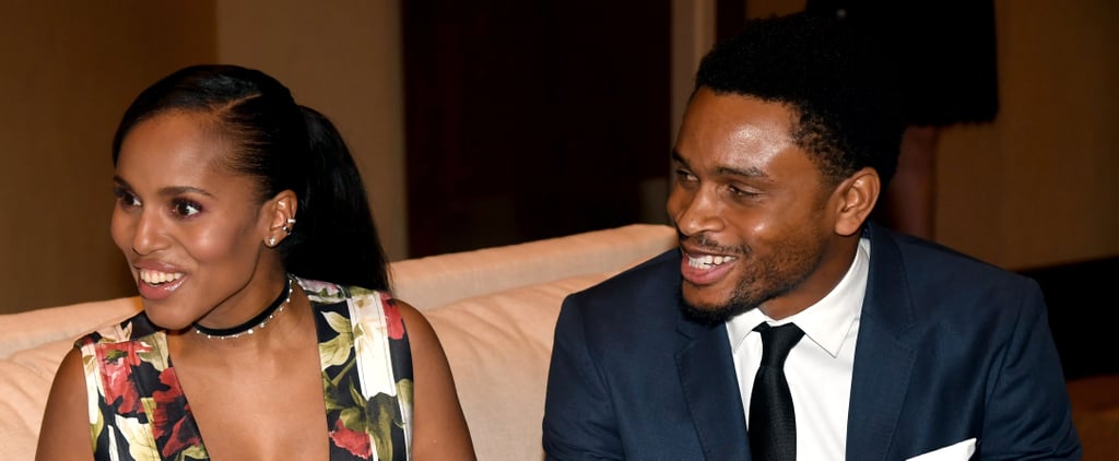 Kerry Washington and Husband at Charity Gala December 2016