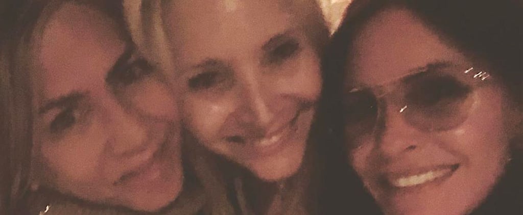 Jennifer Aniston and Courteney Cox Hanging Out June 2019