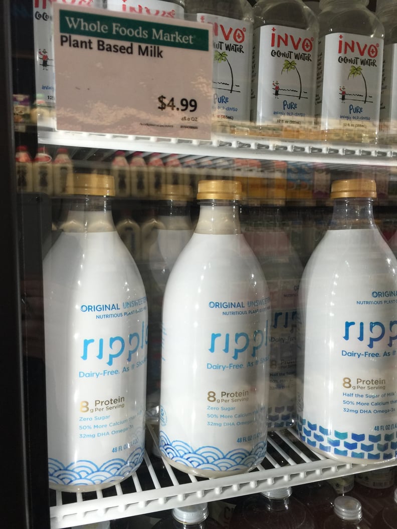 Best Whole Foods Product: Original Unsweetened Ripple Milk ($5)