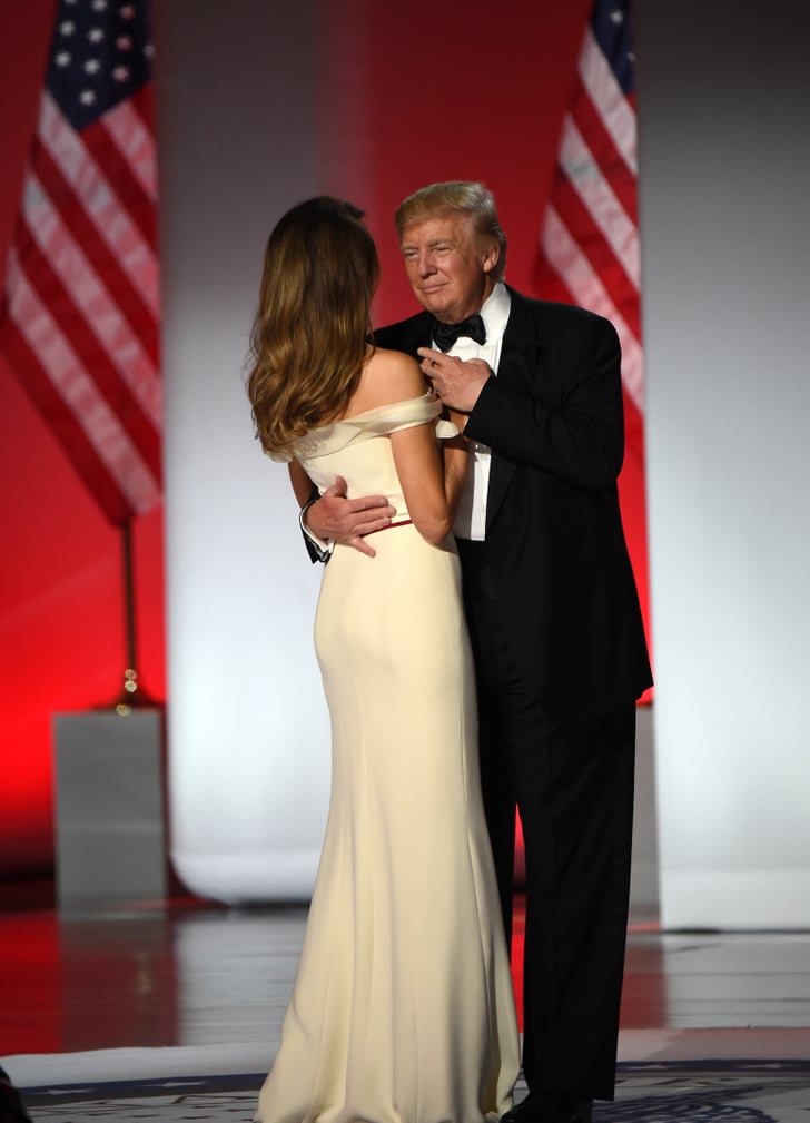 Melania Trump's Inaugural Dress at Smithsonian Museum | POPSUGAR Fashion Photo 12