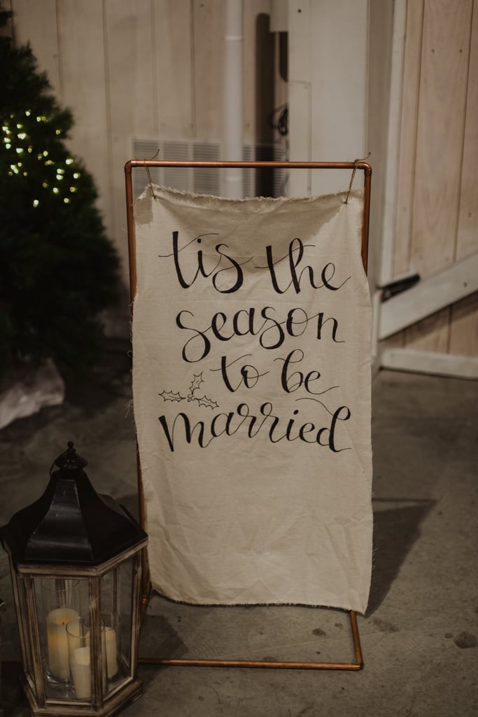 Outdoor North Pole Christmas Wedding Ideas