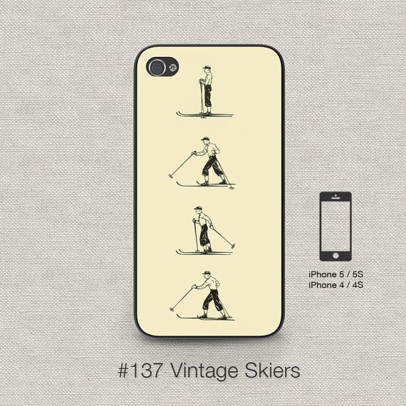 Vintage Skiers