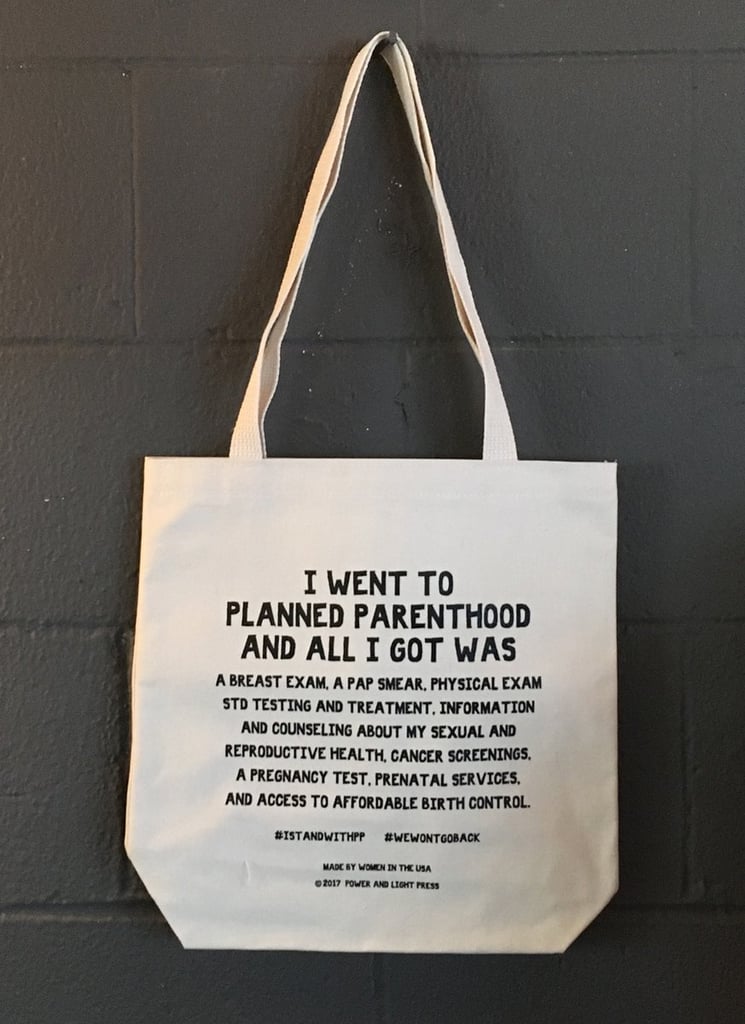 Stand With Planned Parenthood Tote Bag
