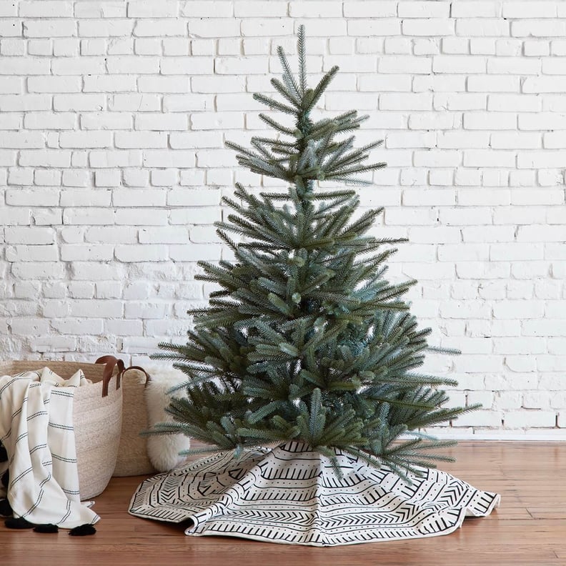 A Tree Accessory: The Citizenry Noel Mud Cloth Christmas Tree Skirt