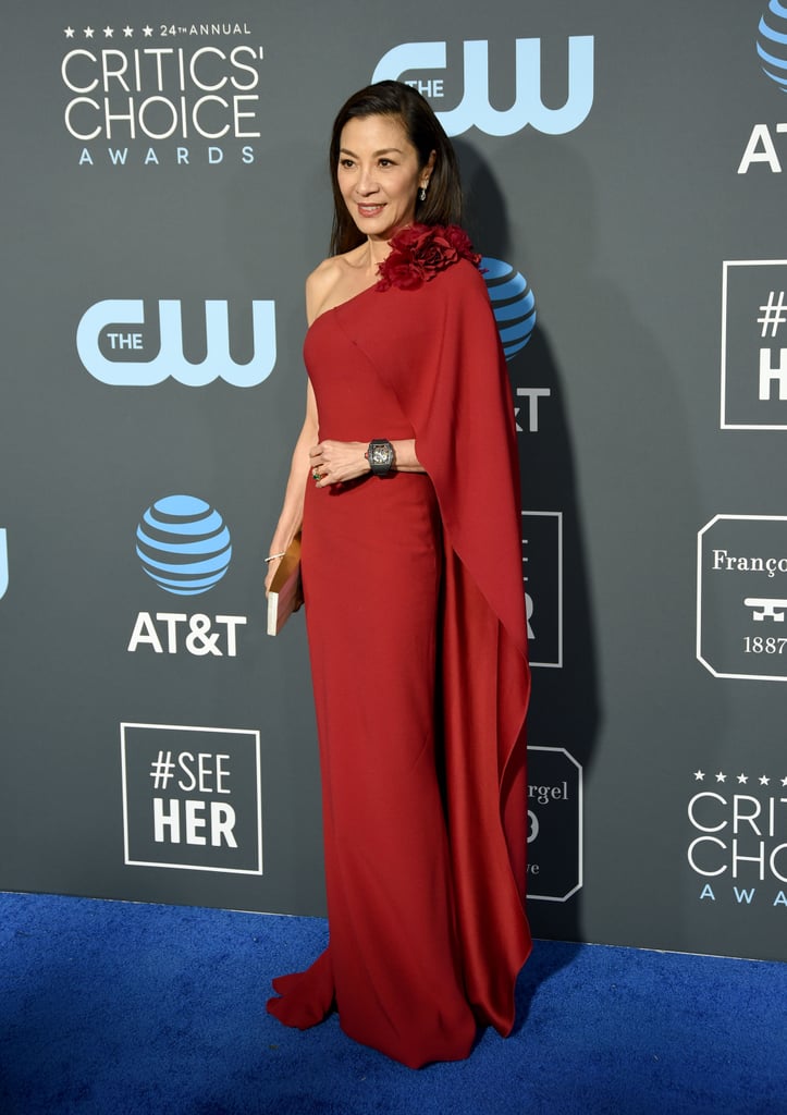 Michelle Yeoh at the 2019 Critics' Choice Awards