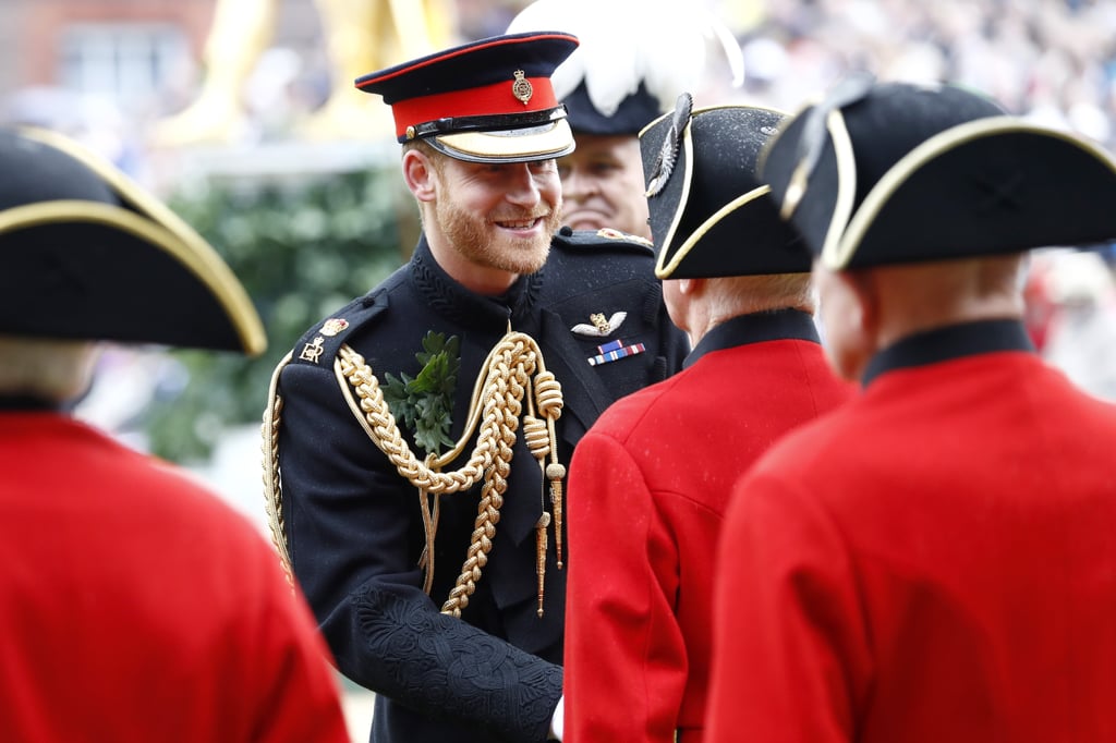 Prince Harry at the Founder's Day Parade June 2019