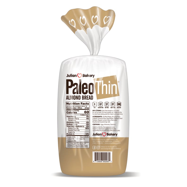 Julian Bakery Paleo Thin Almond Bread