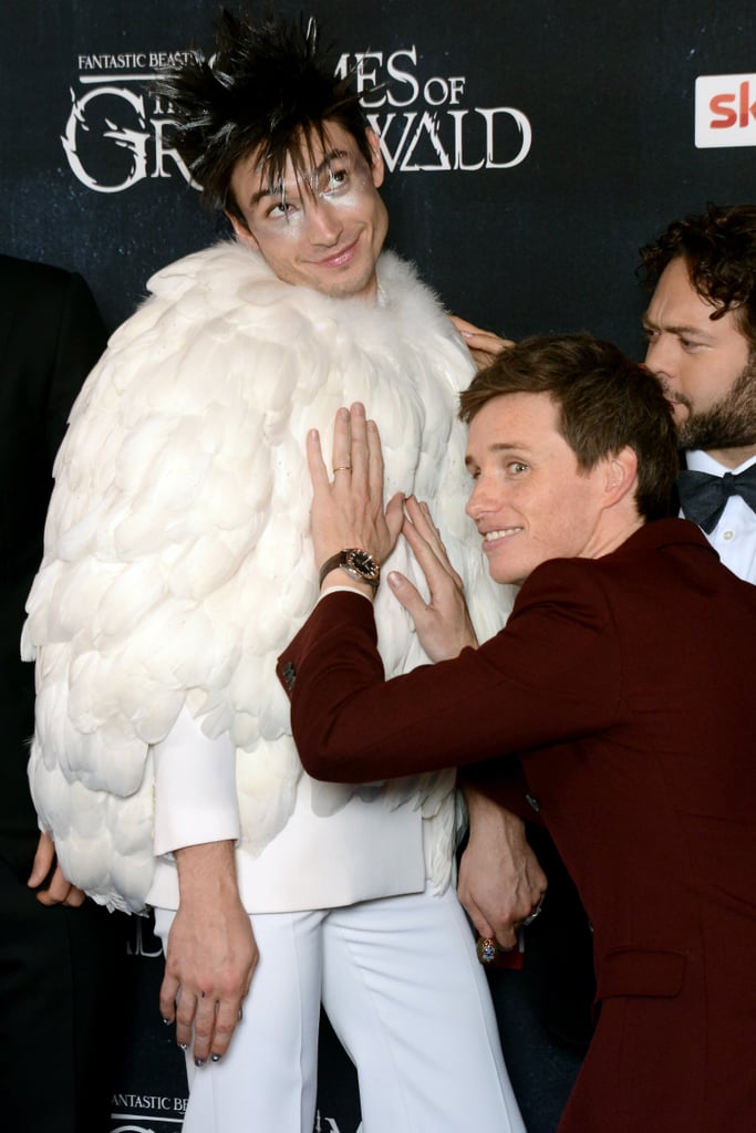 Ezra Miller at Fantastic Beasts 2 London Premiere 2018