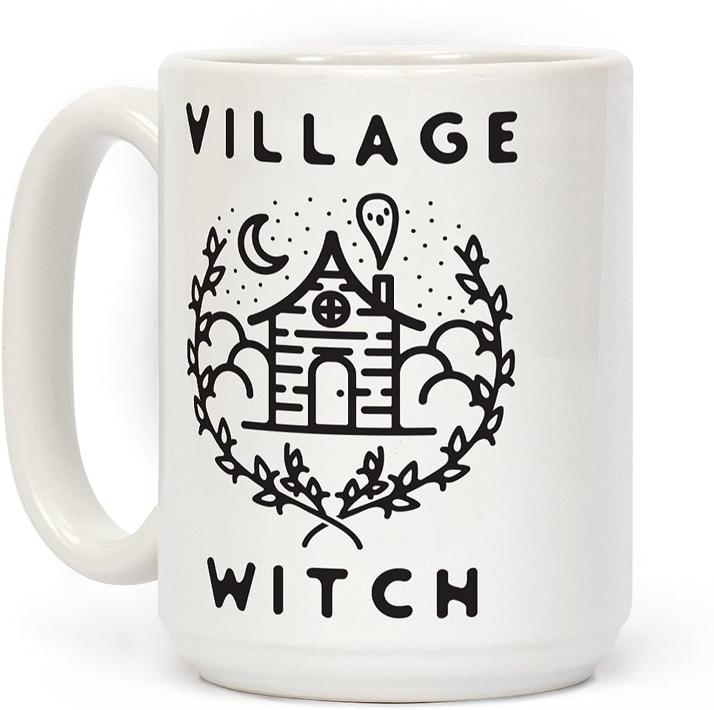 Village Witch White Ceramic Coffee Mug