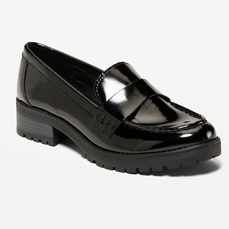 Best Shiny Faux-Leather Loafers