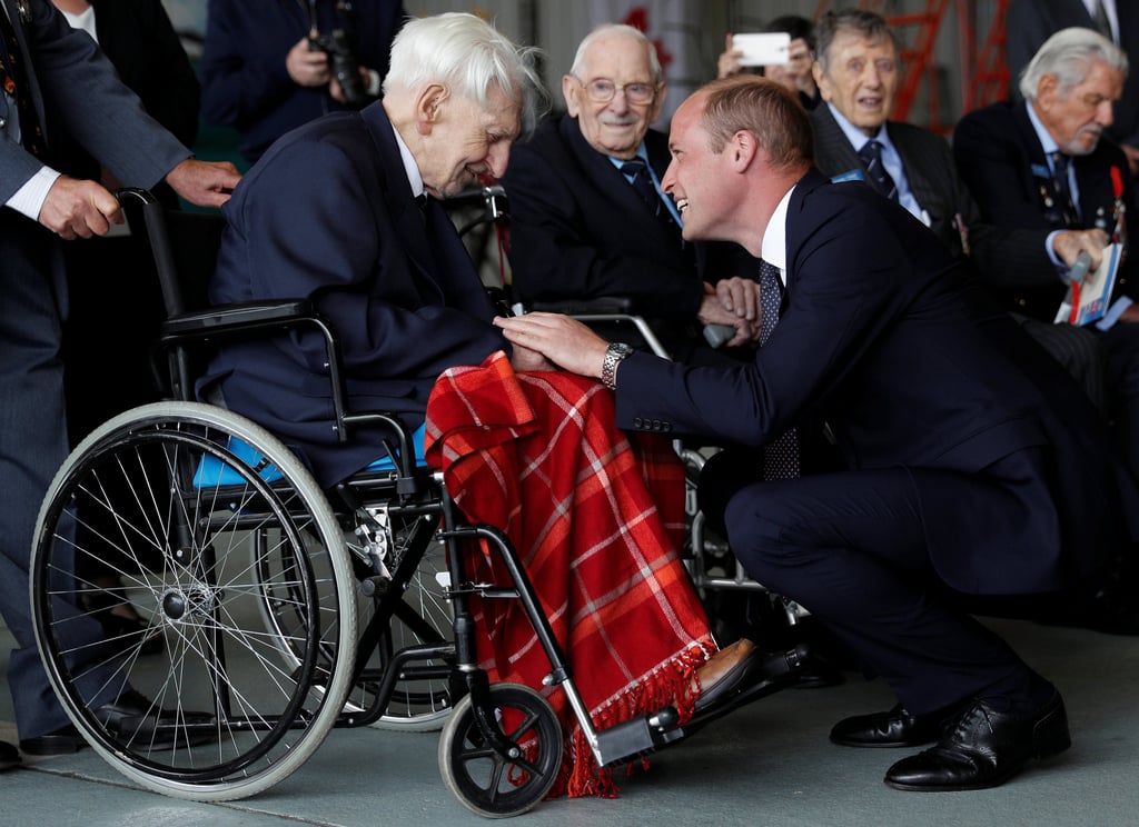 Prince William With Veterans July 2017