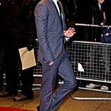 Boy, oh boy, did he look gorgeous in a suit.