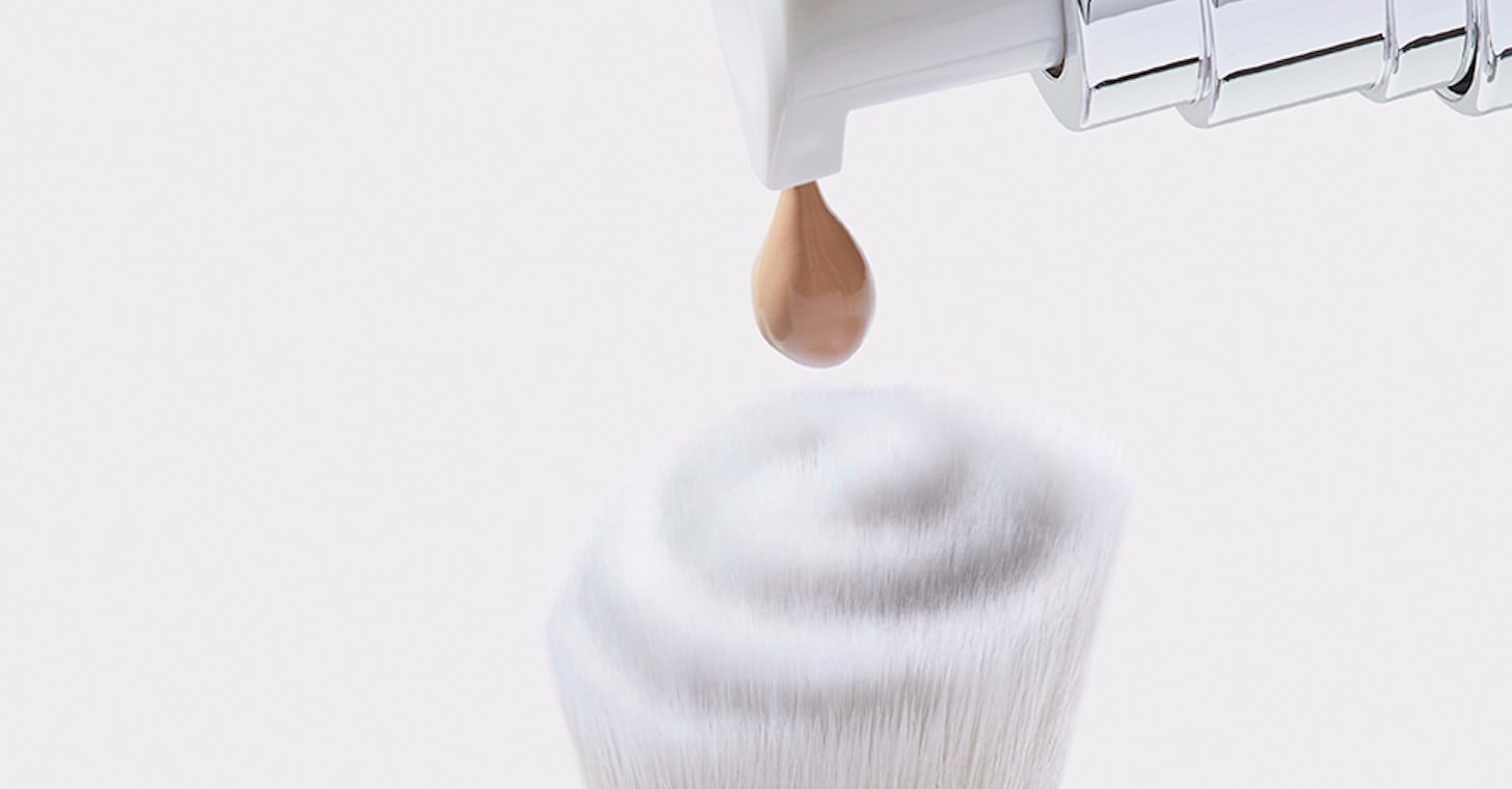 E.L.F. Beautifully Precise Swirl Foundation Brush POPSUGAR Beauty