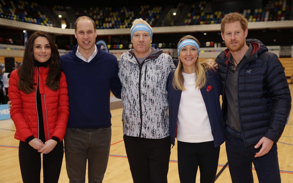 Prince Harry, Kate Middleton, Prince William at Olympic Park