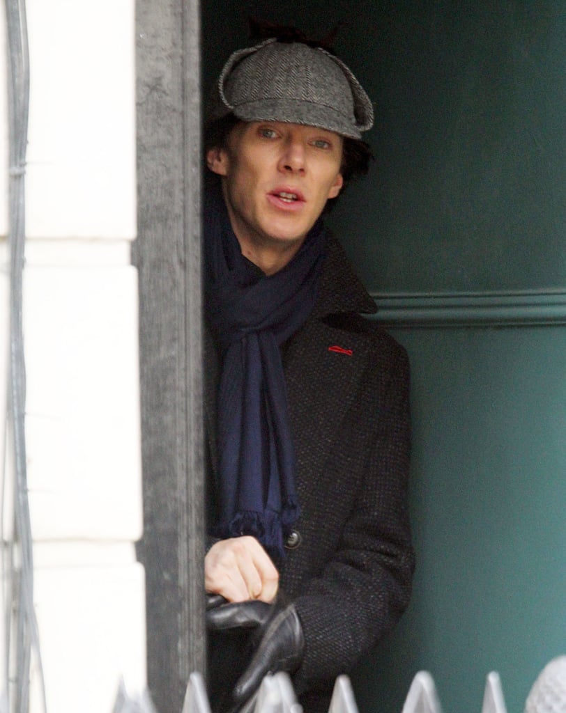 Sherlock Season 3 Filming Pictures