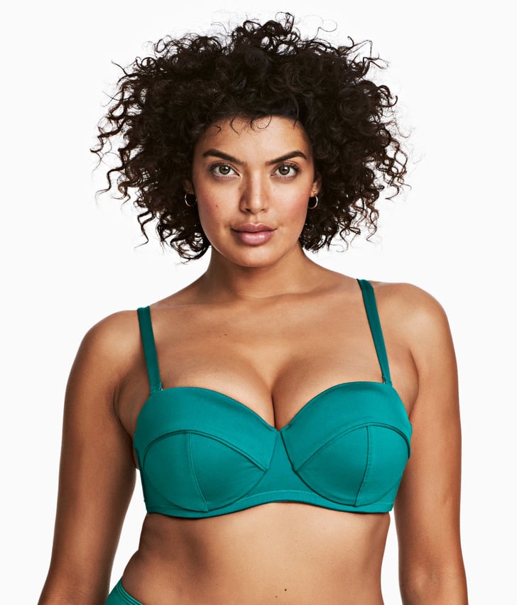 H&M Bandeau Bikini Top Bandeau Bikinis For Large Busts POPSUGAR
