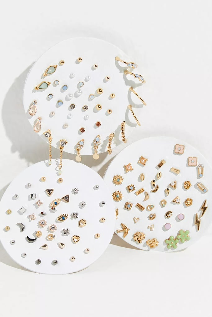 Gifts Under $30 For Women in Their 20s:Teeny Tiny Mega Stud Earring Set
